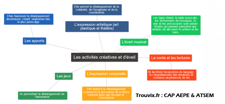 CAP AEPE EP1 Animer lactivité déveil AEPE Atsem Trouvix