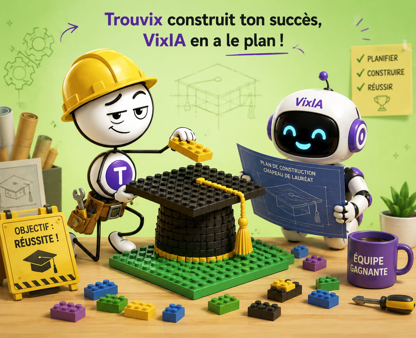 Illustration d’une préparation structurée au concours ATSEM