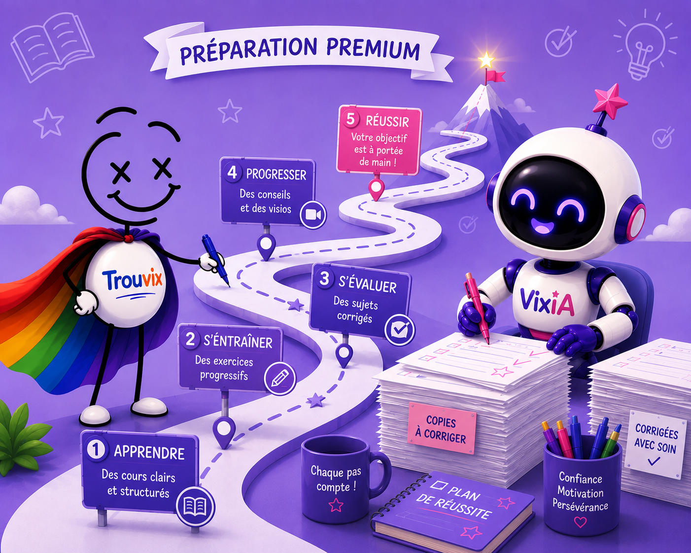 Illustration d’une préparation intensive au concours ATSEM