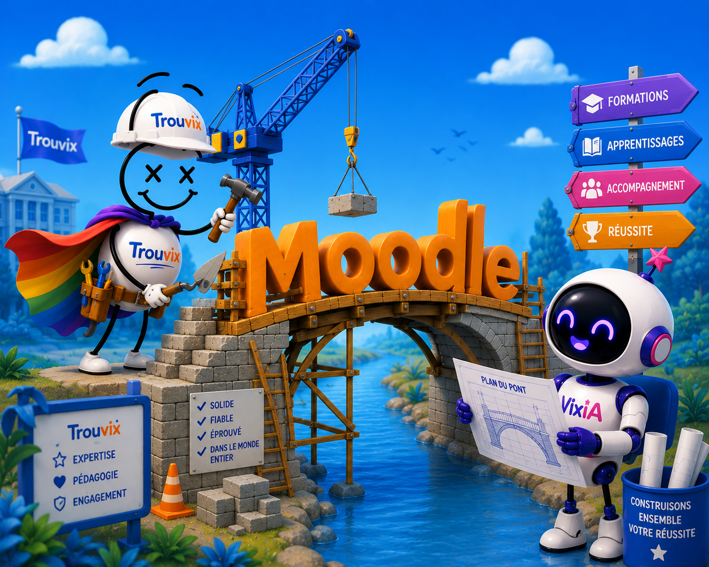 Illustration de l’espace Moodle de la préparation ATSEM