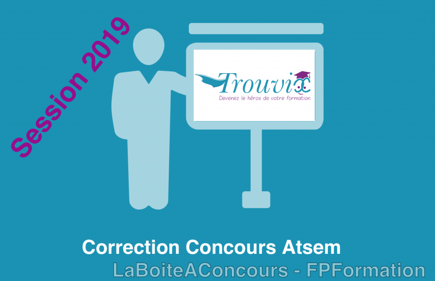 Correction du concours Atsem session 2019