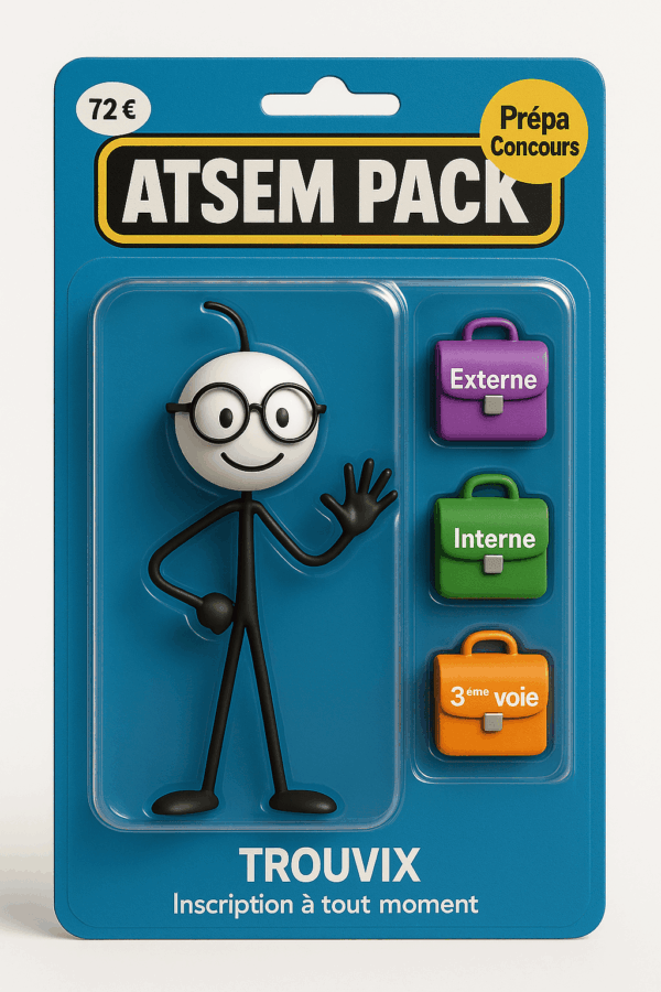 Concours atsem Externe, interne, 3ème voie formation