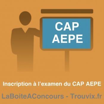 Inscription CAP AEPE