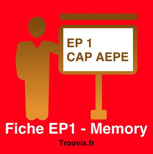 Fiche EP1 CAP AEPE de l