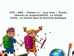 EMC - CAP - Thème 1 - La laicité dans la fonction publique