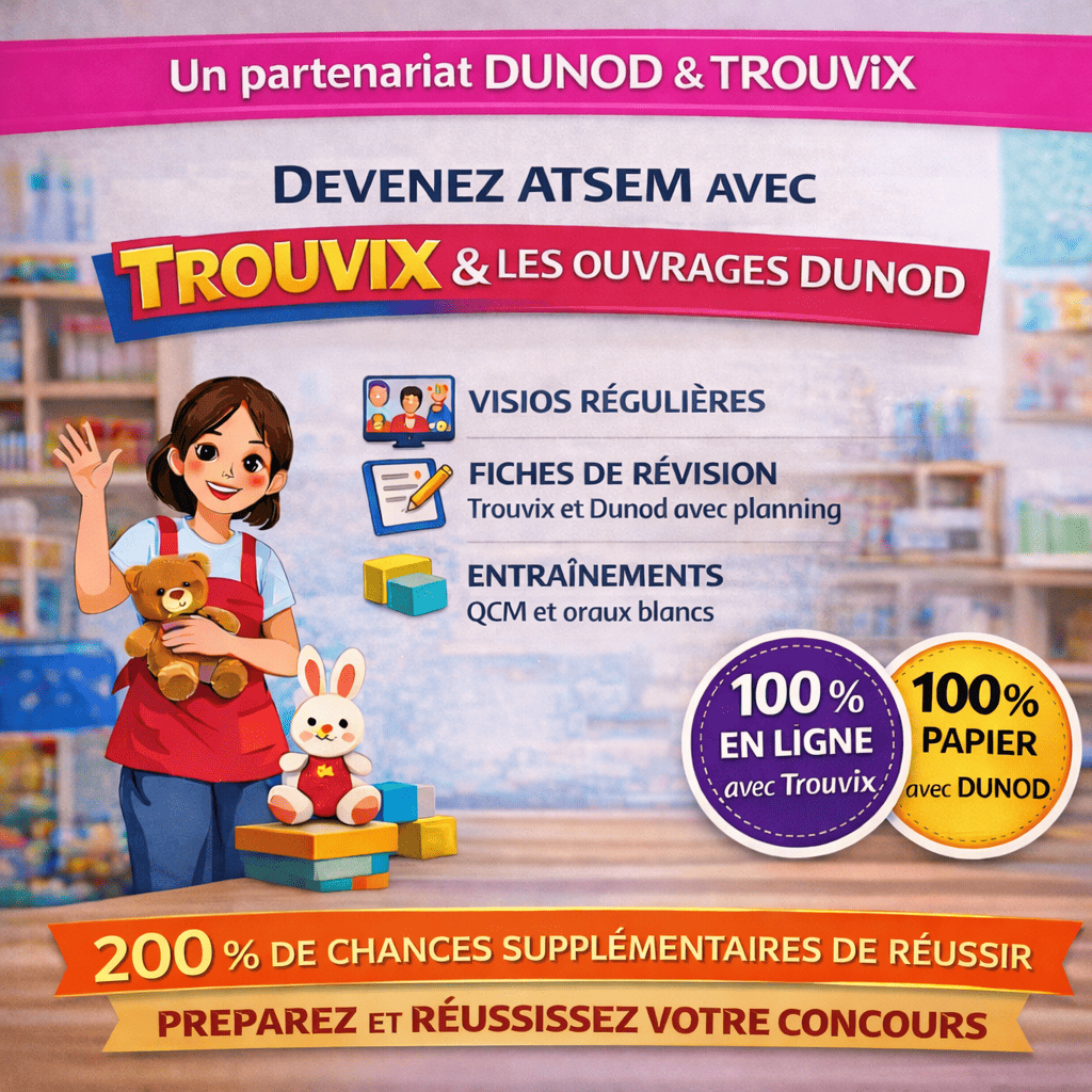 Concours Atsem : Partenariat Dunod Trouvix